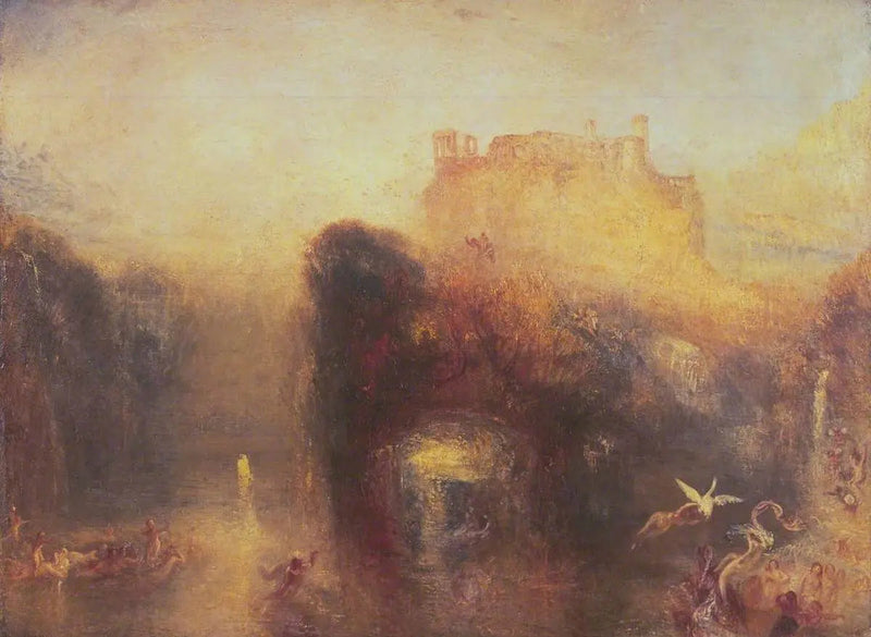 De grot van koningin Mab - J. M. W. Turner