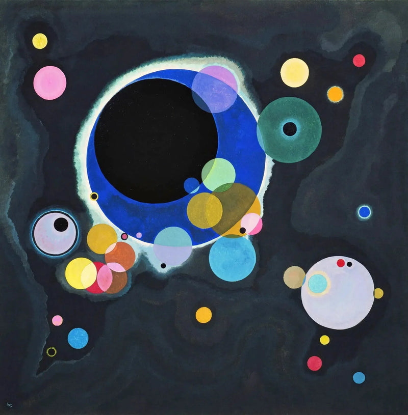 Enkele Cirkels - Vassily Kandinsky