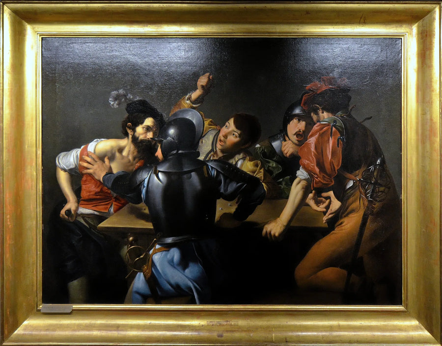 Querelle de joueurs dans un corps de garde - Valentin de Boulogne