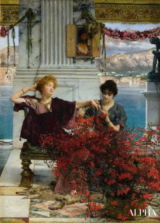 Qui est-ce - Lawrence Alma-Tadema Reproductions de tableaux à la peinture à l’huile