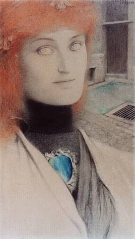 Wie zal mij bevrijden? - Fernand Khnopff