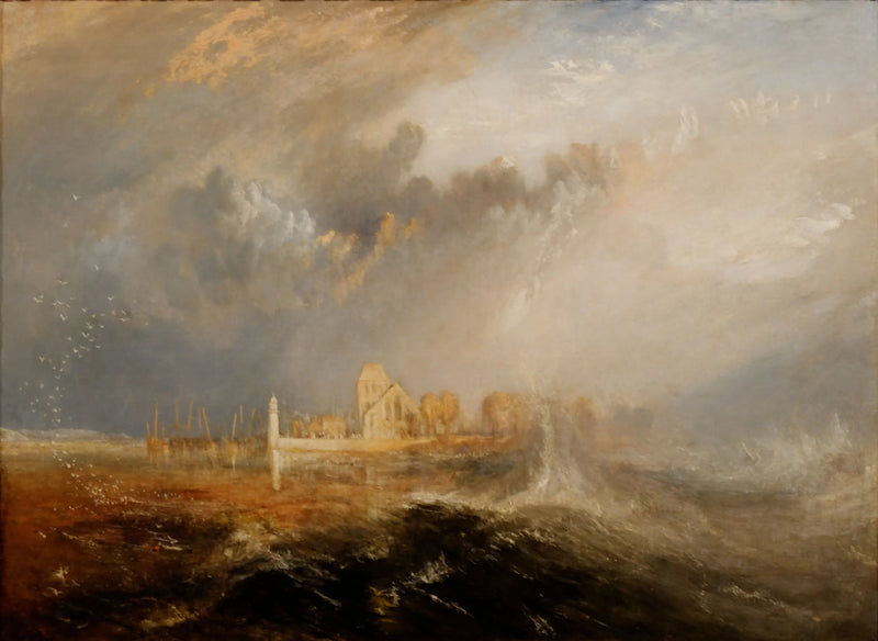 Quillebeuf, monding van de Seine. - J. M. W. Turner