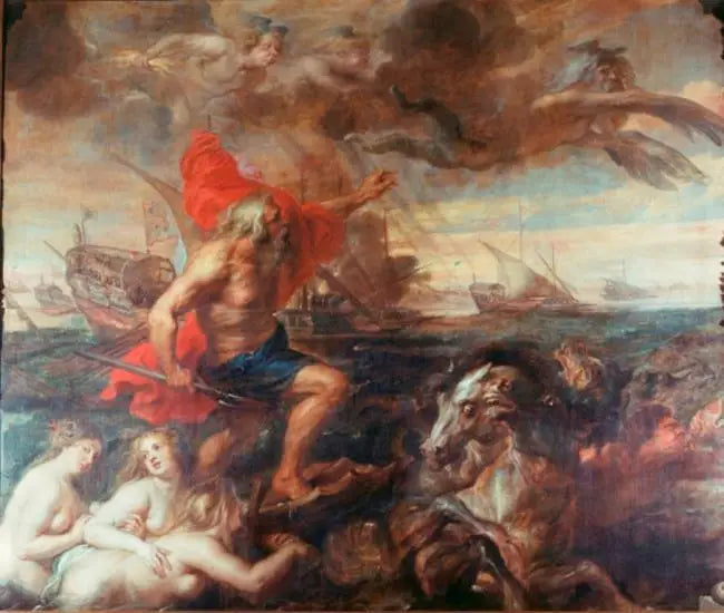 Quos Ego - Peter Paul Rubens image 1 copie de tableau peinte à la main