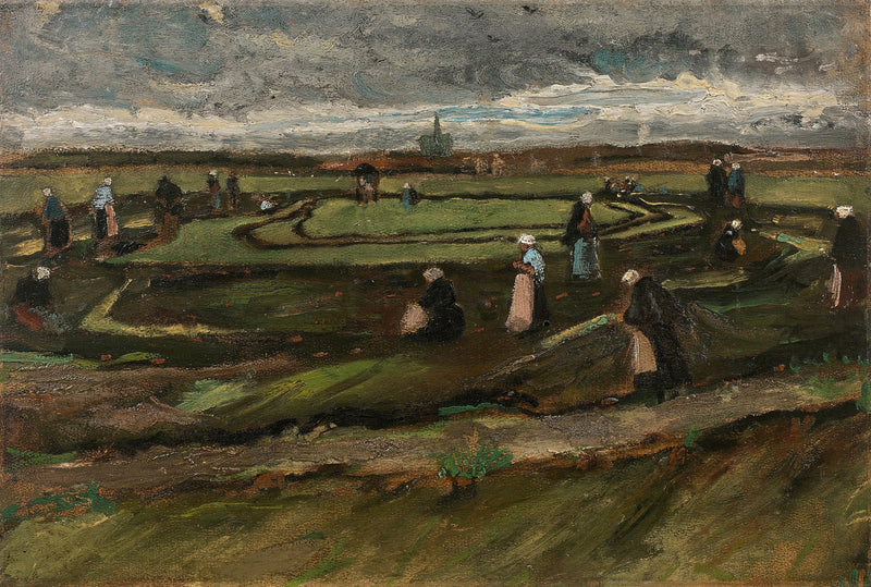 Nettenmakers in de duinen - Vincent van Gogh