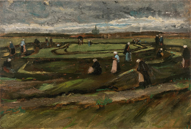 Nettenmakers in de duinen - Vincent van Gogh