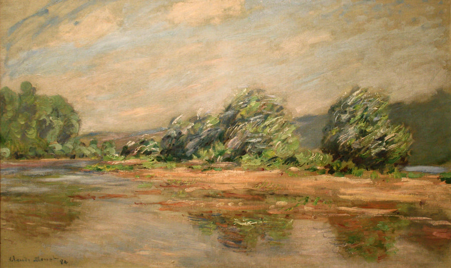 De Seine bij Port-Villez - Claude Monet