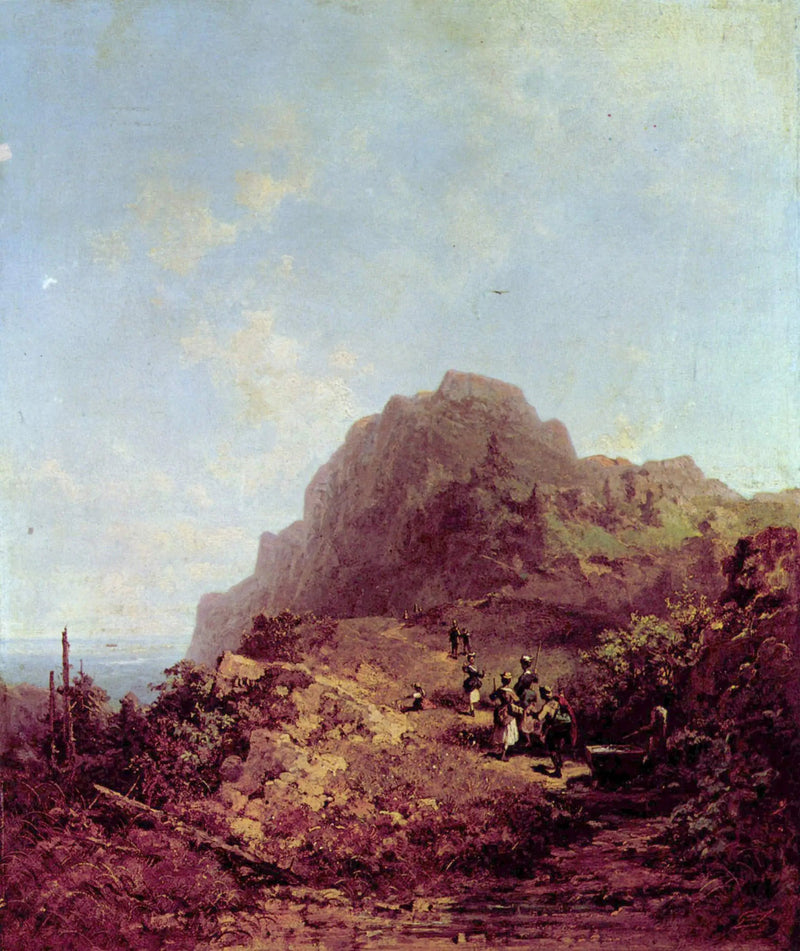 Bergwandeling - Carl Spitzweg