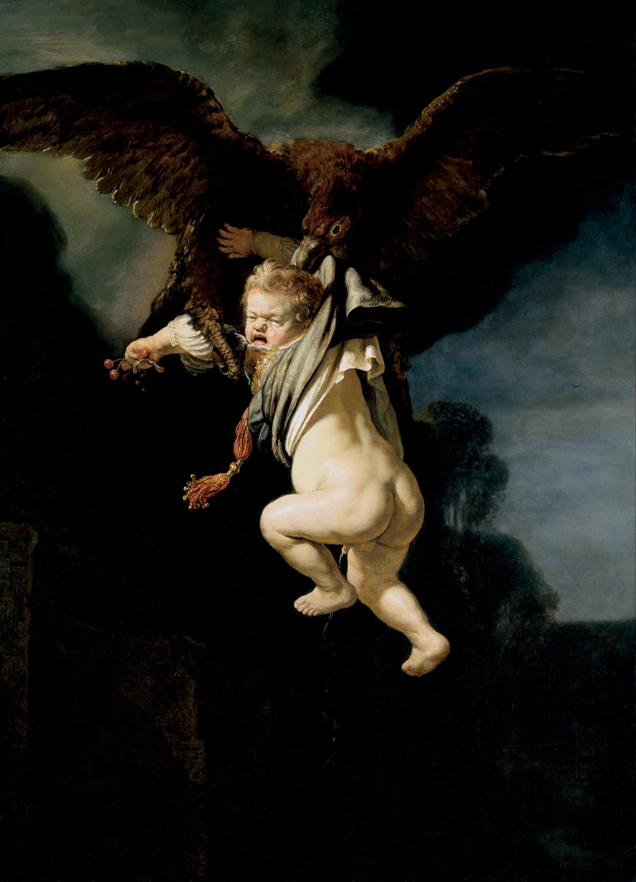 De Ontvoering van Ganymedes - Rembrandt
