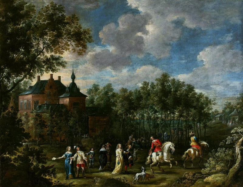 Verzameling in een park - David Teniers de Jonge

Source:
Rassemblement dans un parc - David Teniers le Jeune