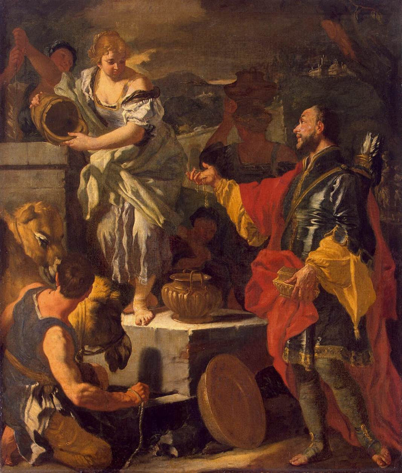 Rebecca bij de put - Francesco Solimena