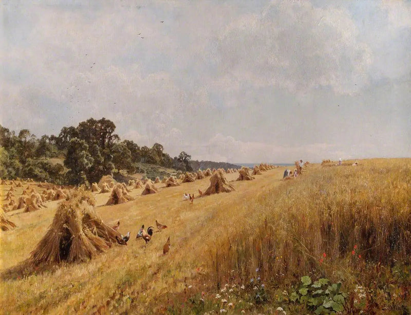 Oogst op het familieveld - Edward Wilkins Waite

Source:
Récolte dans le champ familial - Edward Wilkins Waite
