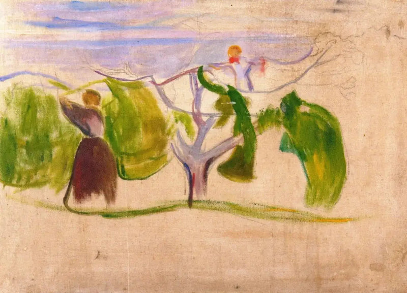 Oogst van fruit - Edvard Munch