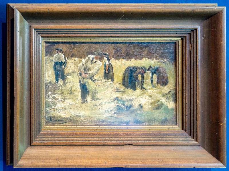 Oogst van de granen - Max Liebermann