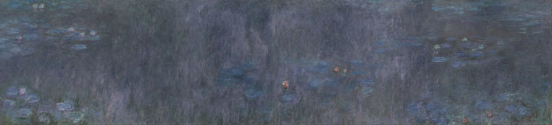 De Waterlelies: Reflecties van bomen - Claude Monet