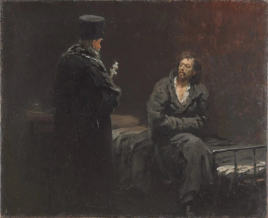 Weigering van bekentenis - Ilya Repin