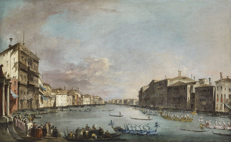 Regatta in Venetië - Francesco Guardi