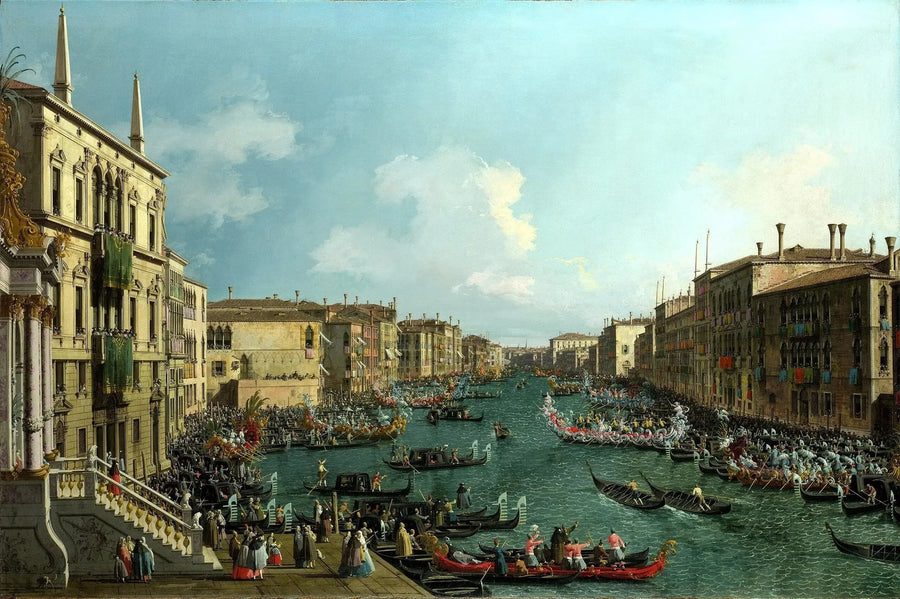 Race op het Grote Kanaal - Canaletto

Source:
Régate sur le Grand Canal - Canaletto
