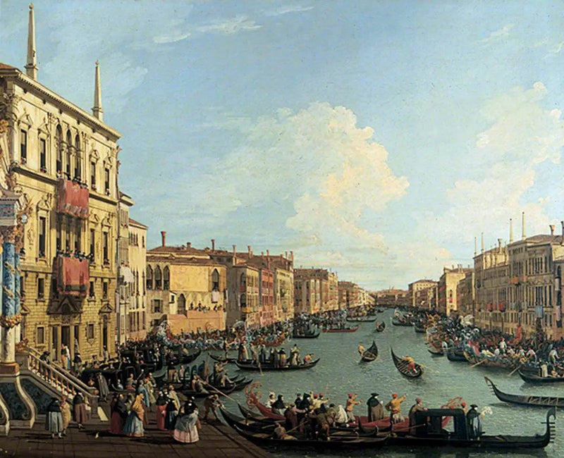 Race op het Grote Kanaal, Venetië - Canaletto

Source:
Régate sur le Grand Canal, Venise - Canaletto