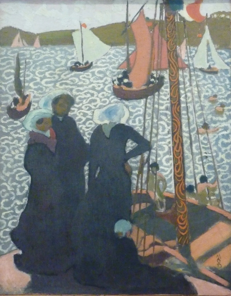 Regatta's in Perros-Guirec - Maurice Denis