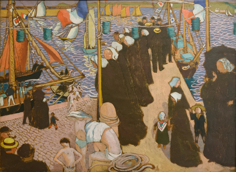 Regatta's in Perros-Guirec - Maurice Denis