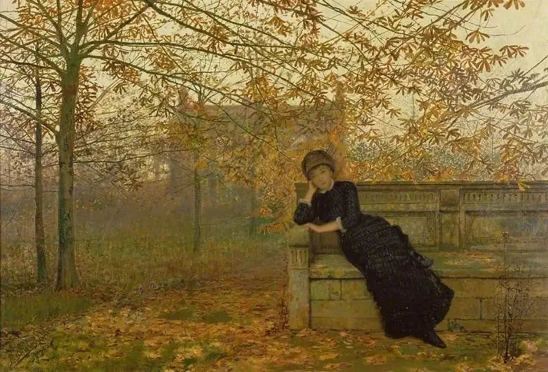 Herfstverdriet - John Atkinson Grimshaw

Source:
Regrets d'automne - John Atkinson Grimshaw