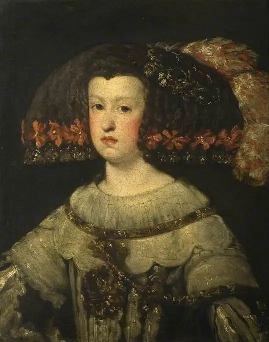 Reina María Ana de España (1634-1696) - Diego Velázquez
