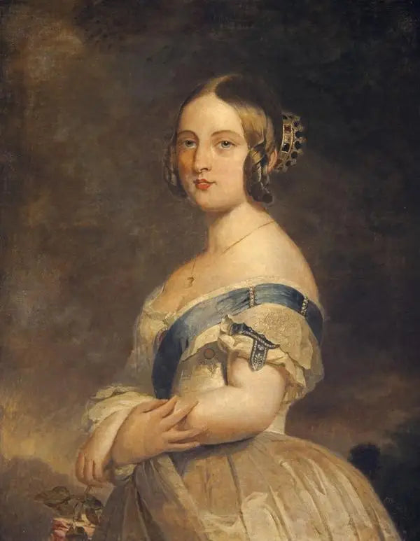 Reine Victoria, 1819-1901. Heerschappij van 1837 tot 1901. - Franz Xaver Winterhalter

Source:
Reine Victoria, 1819-1901. Règne de 1837 à 1901. - Franz Xaver Winterhalter