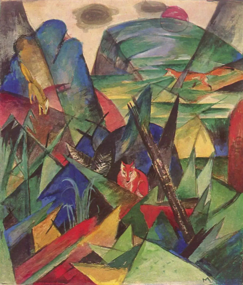 Vossen - Franz Marc