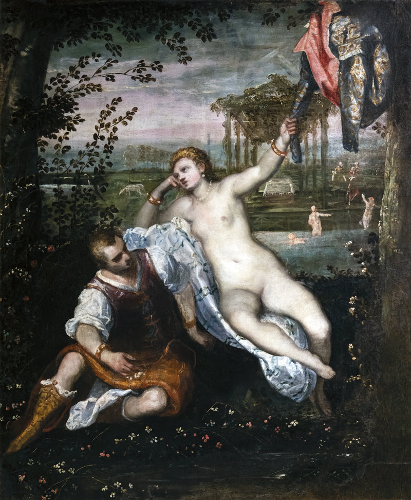 Renaud en Armide - Jacopo Tintoretto
