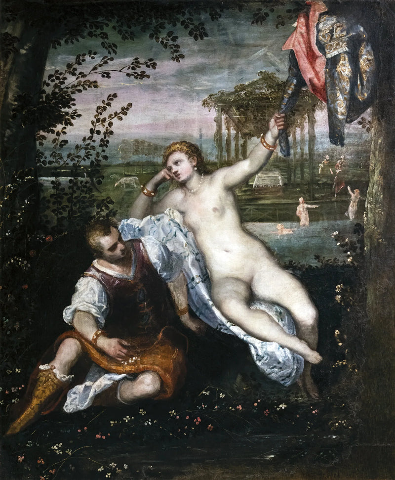 Renaud en Armide - Jacopo Tintoretto