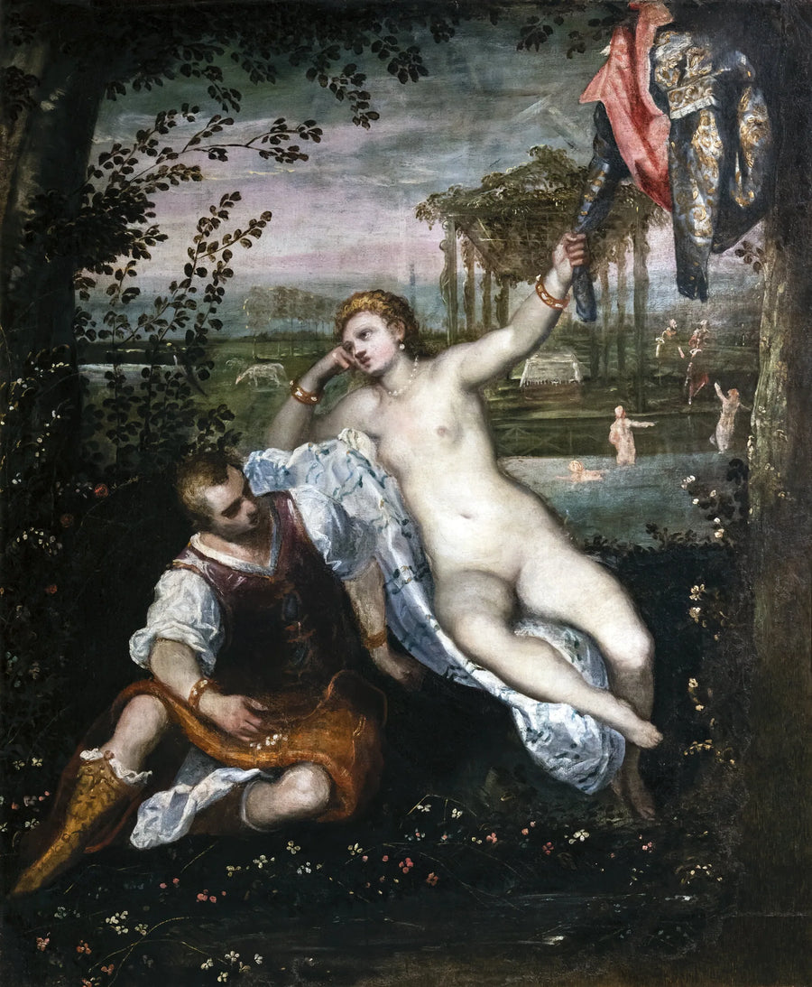 Renaud en Armide - Jacopo Tintoretto