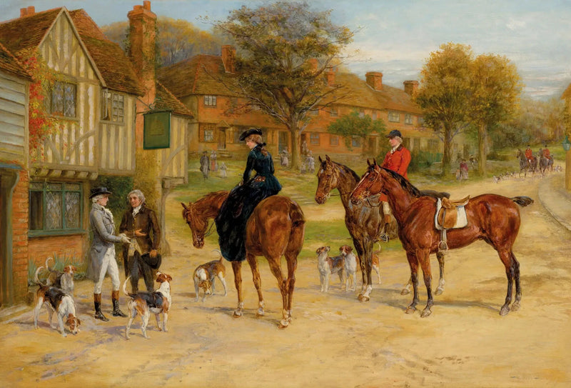 Afspraak bij de herberg - Heywood Hardy