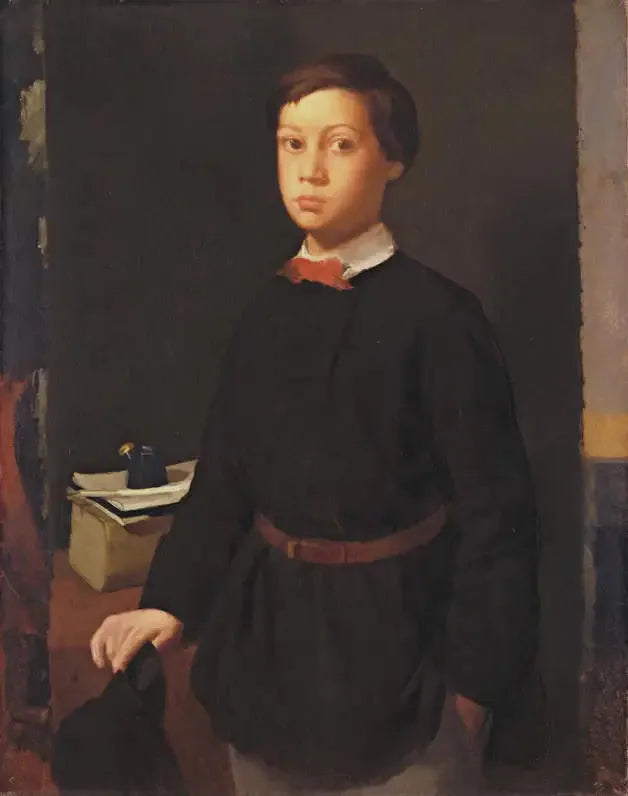 René de Gas aan de inktpot - Edgar Degas