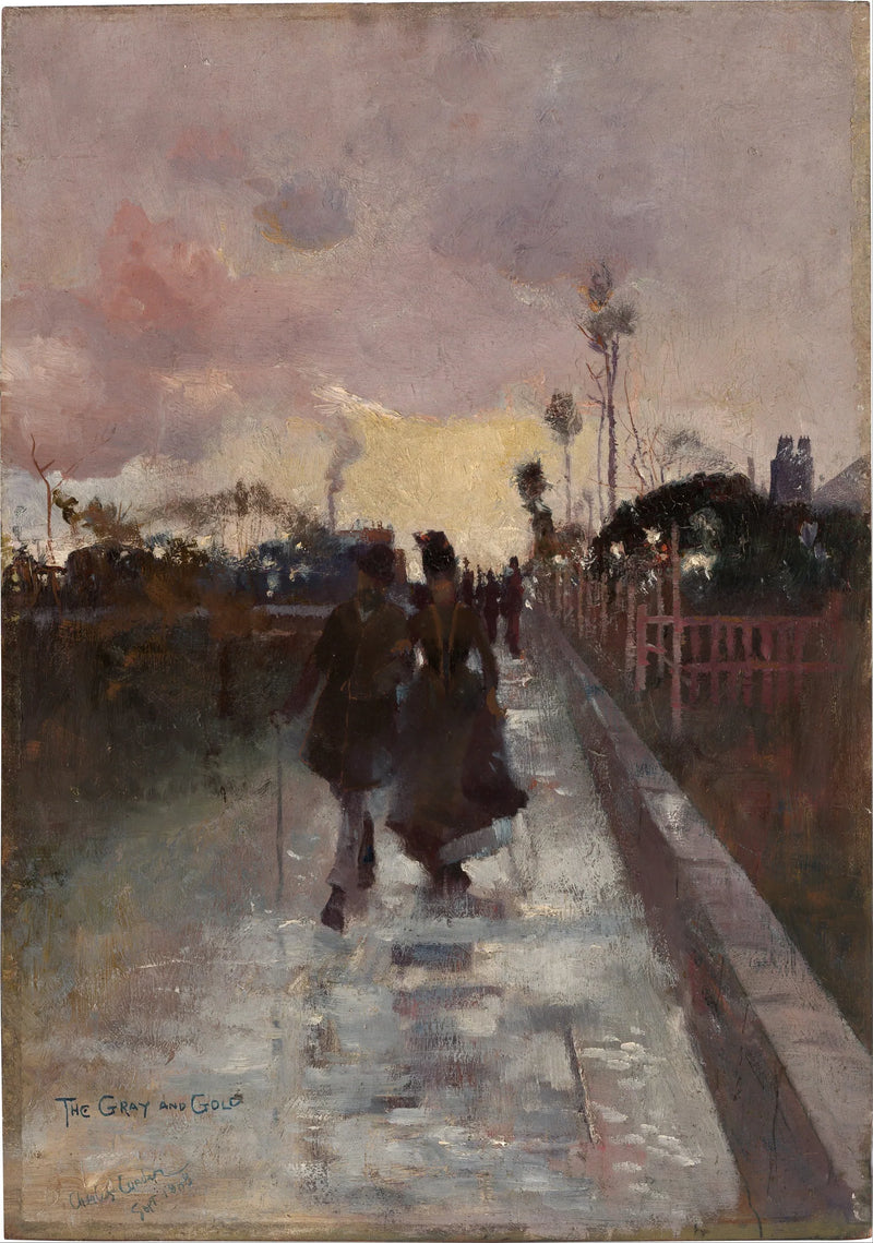 Thuiskomen (Het Grijs en het Goud) - Charles Conder