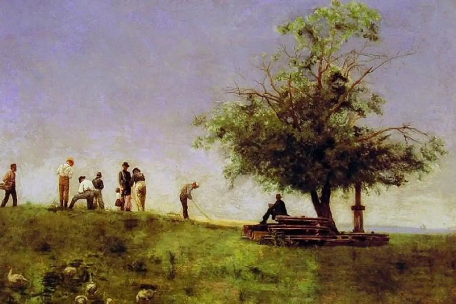 Reparatie van het net - Thomas Eakins

Source:
Réparer le filet - Thomas Eakins