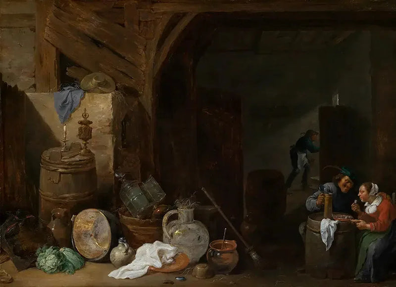 Maaltijd in de schuur - David Teniers de Jonge

Source:
Repas dans la grange - David Teniers le Jeune