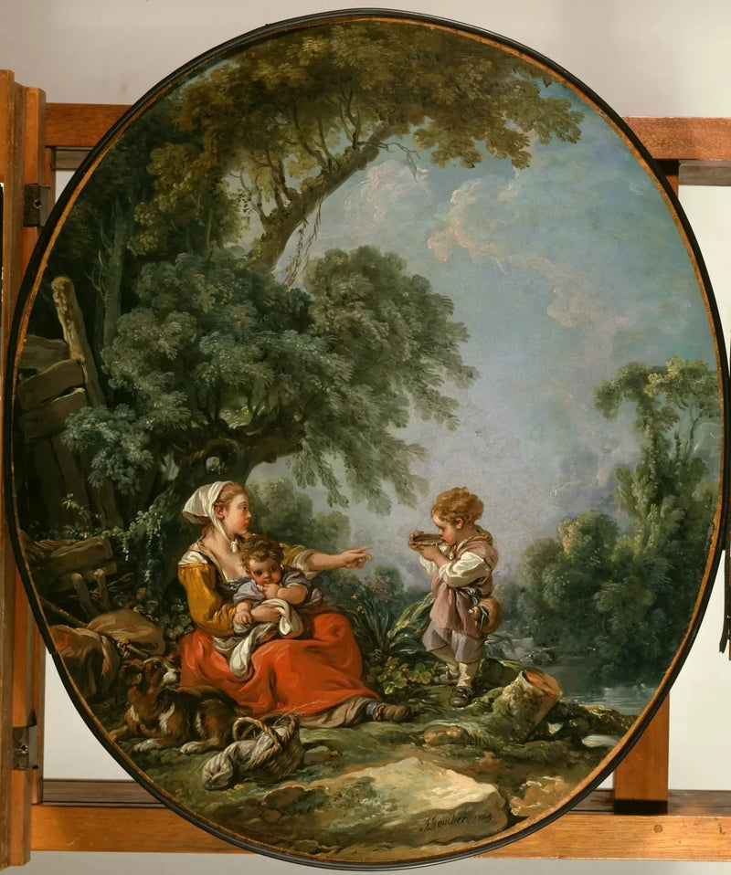 Pastorale maaltijd - François Boucher