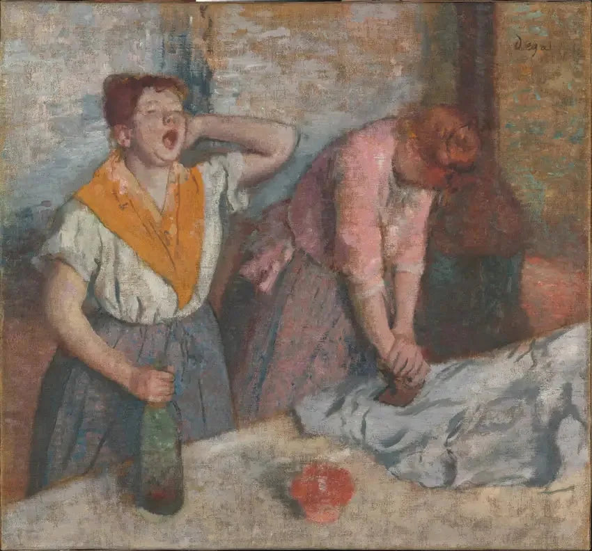 Strijksters - Edgar Degas