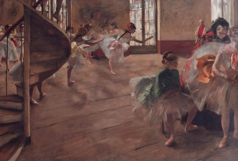 Balletrepetitie - Edgar Degas