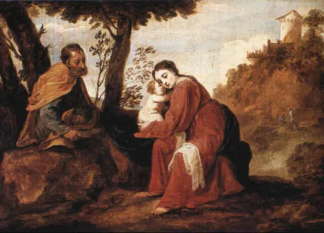 Reproductie van de Repos tijdens de vlucht naar Egypte - David Teniers de Jonge

Source:
Repos pendant la fuite en Égypte - David Teniers le Jeune