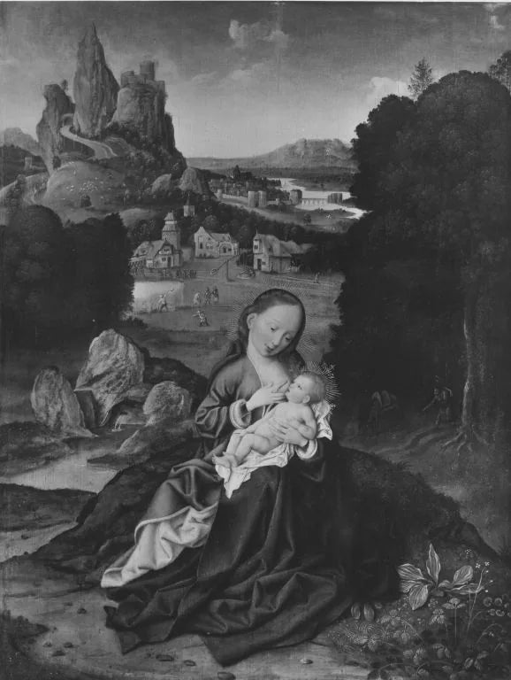 Reposez-vous en vol - Joos van Cleve image 1 reproduction réalisée par Alpha Reproduction