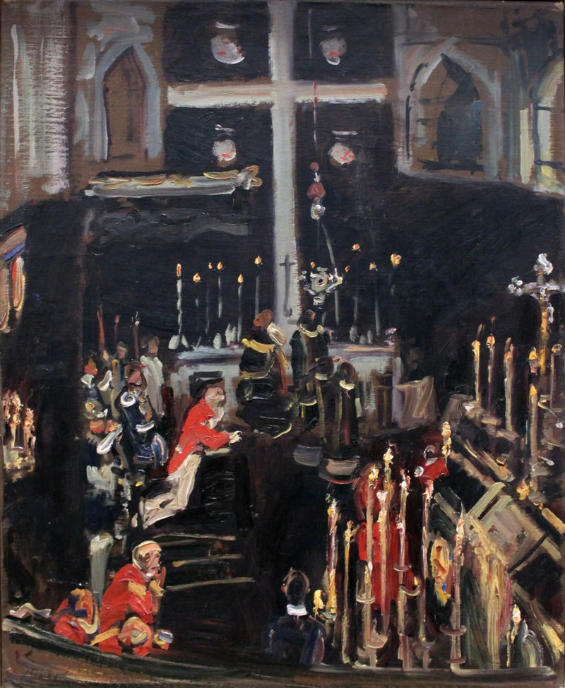 Requiem voor de St. Georgs ridders - Max Slevogt