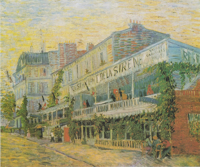 Restaurant de la Sirène in Asnières - Vincent van Gogh