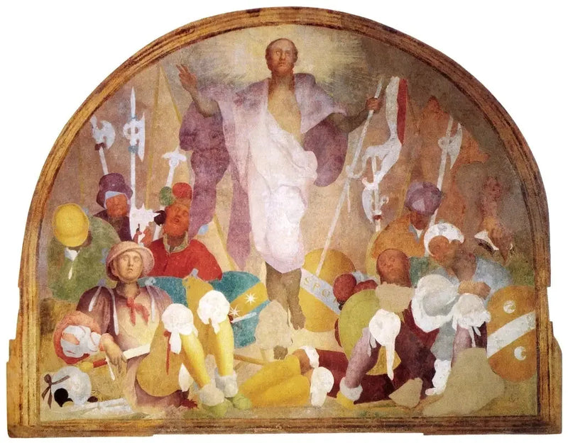 Opstanding van Christus - Pontormo