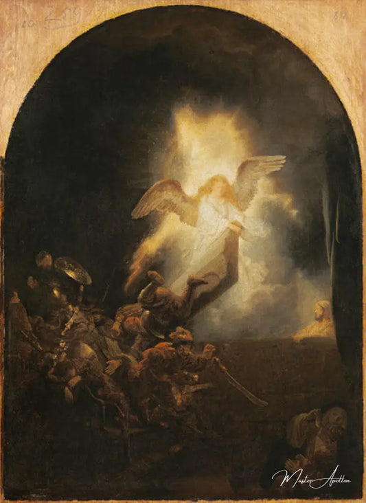 Résurrection du Christ - Rembrandt van Rijn - Reproductions de tableaux et peintures haut de gamme