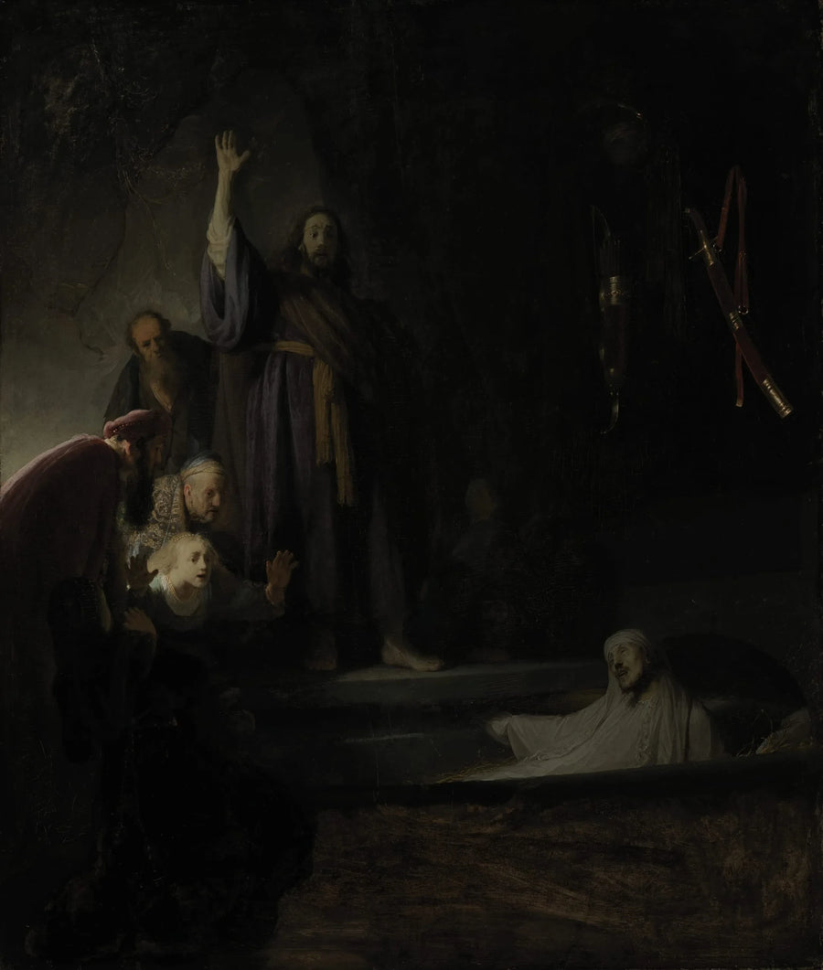 De Opstanding van Lazarus - Rembrandt