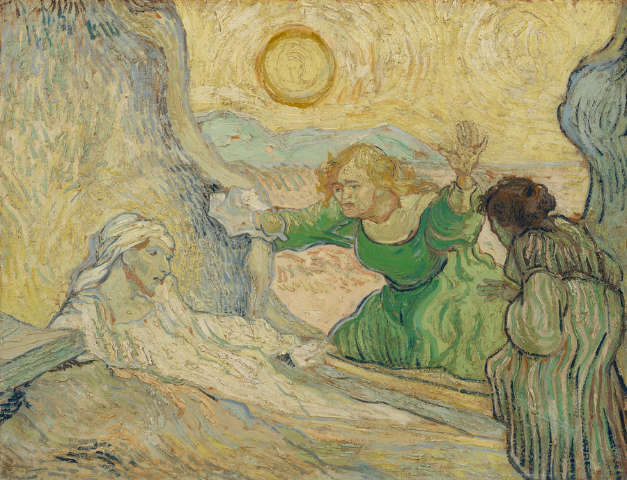 De Opstanding van Lazarus - Vincent van Gogh