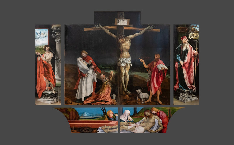 Gesloten retabel van Issenheim - Matthias Grünewald