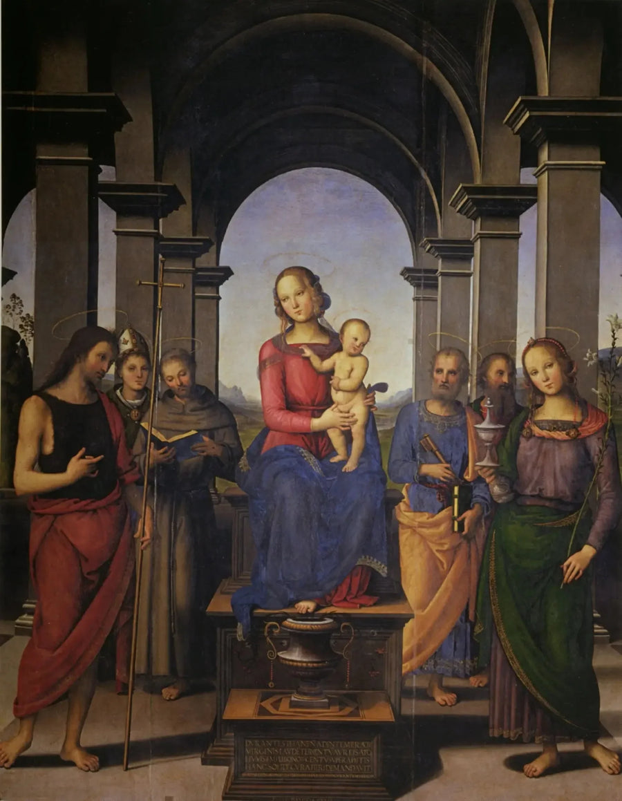 Retabel van Fano - Pietro Perugino