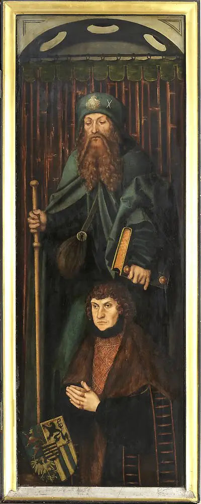 Altarpiece van de Sint-Catharinakerk in Zwickau [rechter vleugel] - Lucas Cranach de Oudere